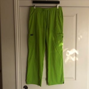 Koi Basics Lime Green Scrub Pants